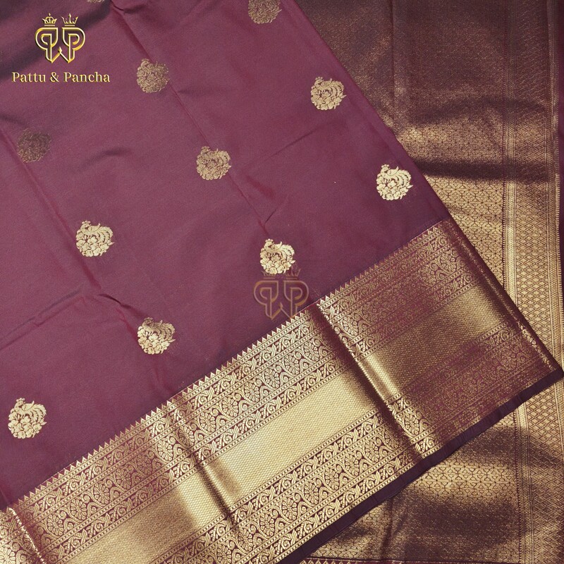 Maroon checks Pink - Semi