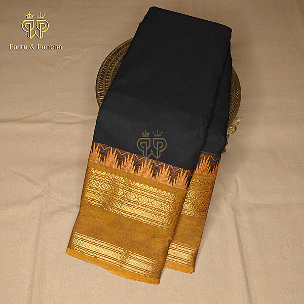 Kanchi cotton Black Mustard