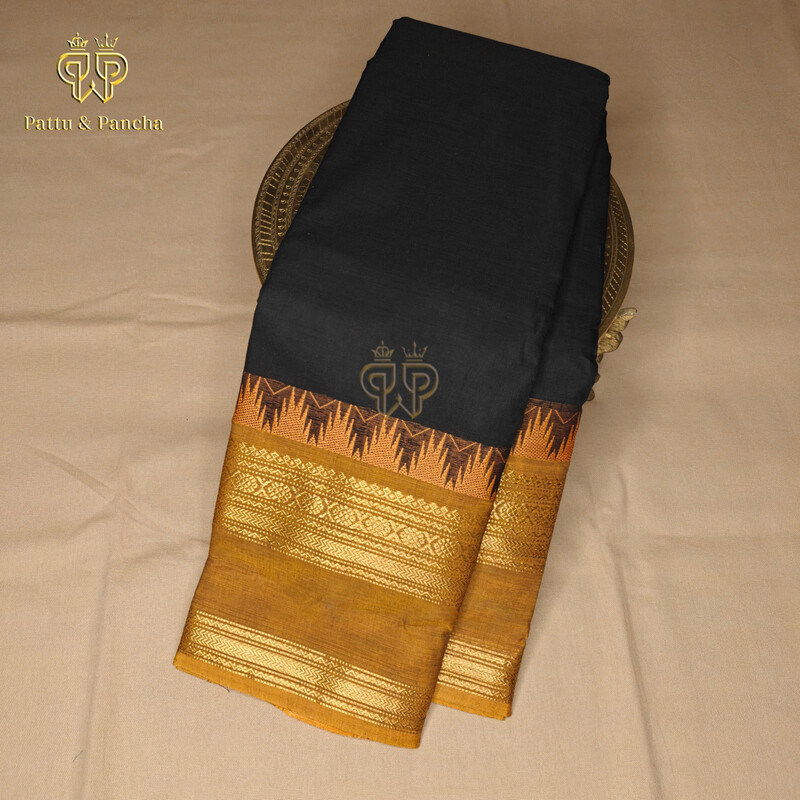 Kanchi cotton Black Mustard