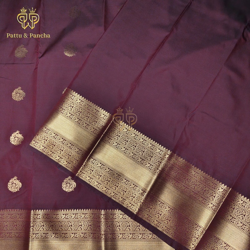 Maroon checks Pink - Semi