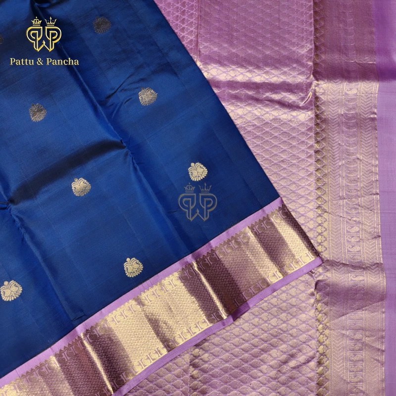 Royal Blue with Lavender Pure