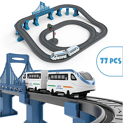 India City Trainset - 77 Pcs