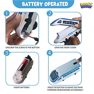 India City Trainset - 77 Pcs