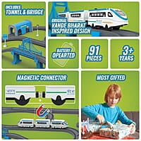 India City Trainset - 91 Pcs