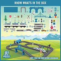 India City Trainset - 91 Pcs