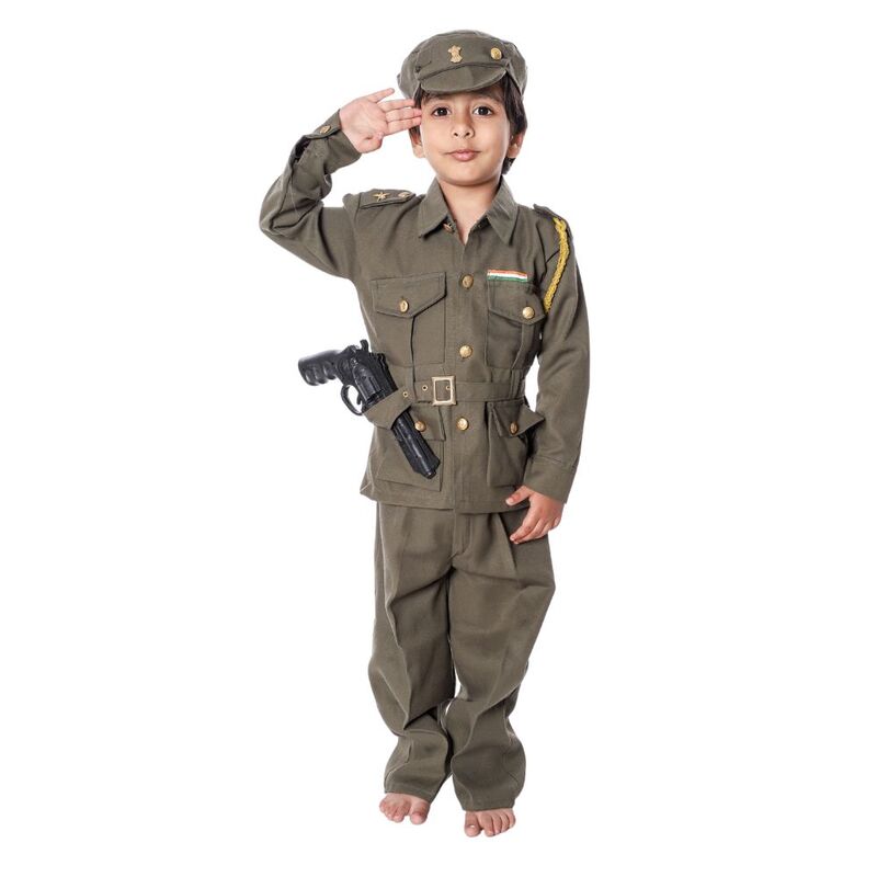 Indian Army Fancy Dress Costume Indian Army Fancy Dress Costume