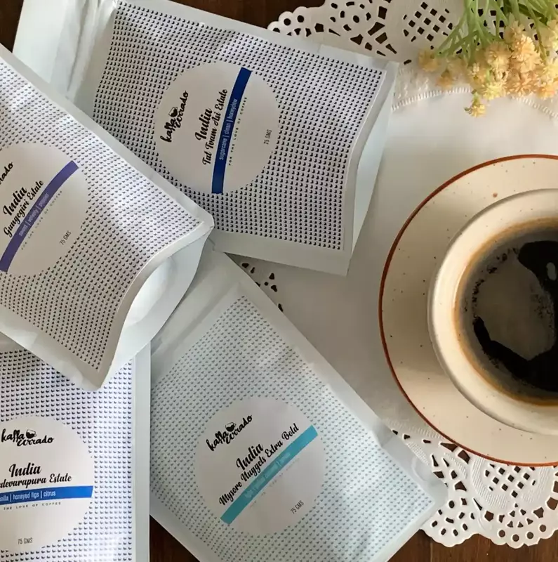 Indian Coffee Tasting Pack 300 Gms - Kaffa Cerrado