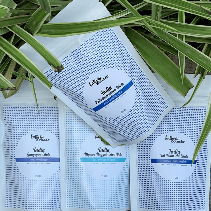 Indian Coffee Tasting Pack 300 Gms