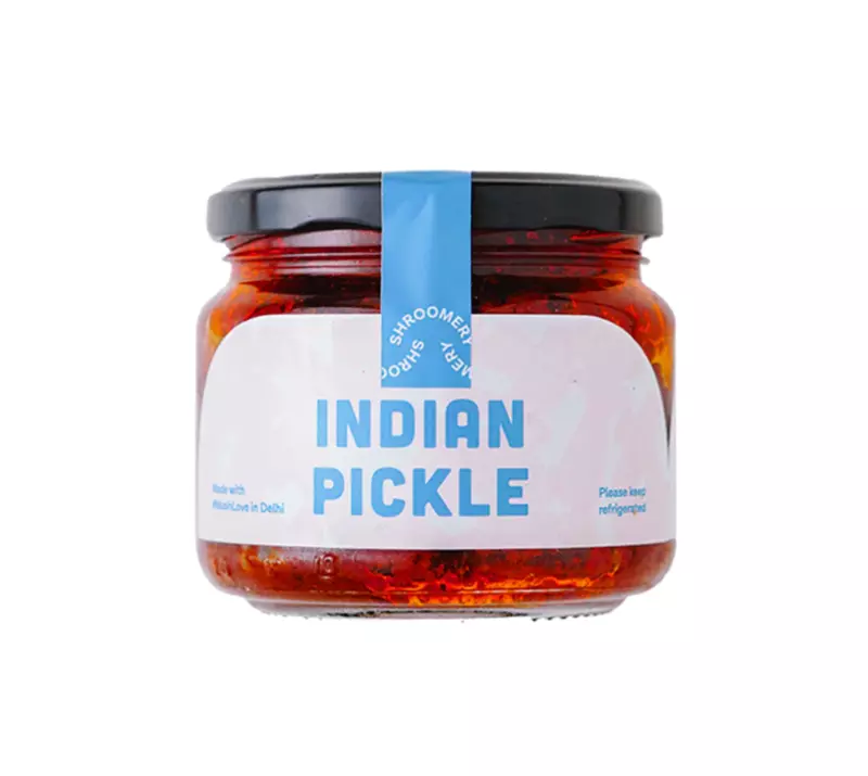 Indian Mushroom Pickle
