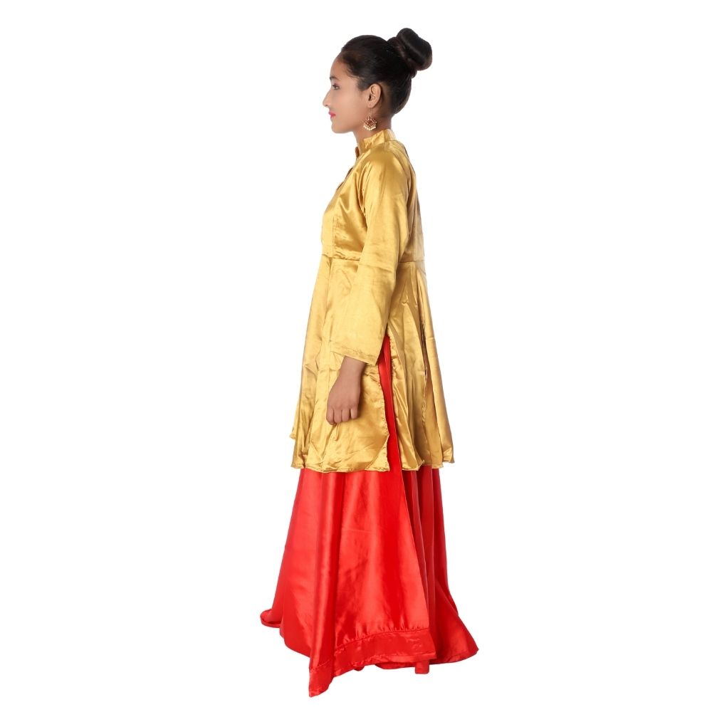 Indo Western Dance Dress For Girls