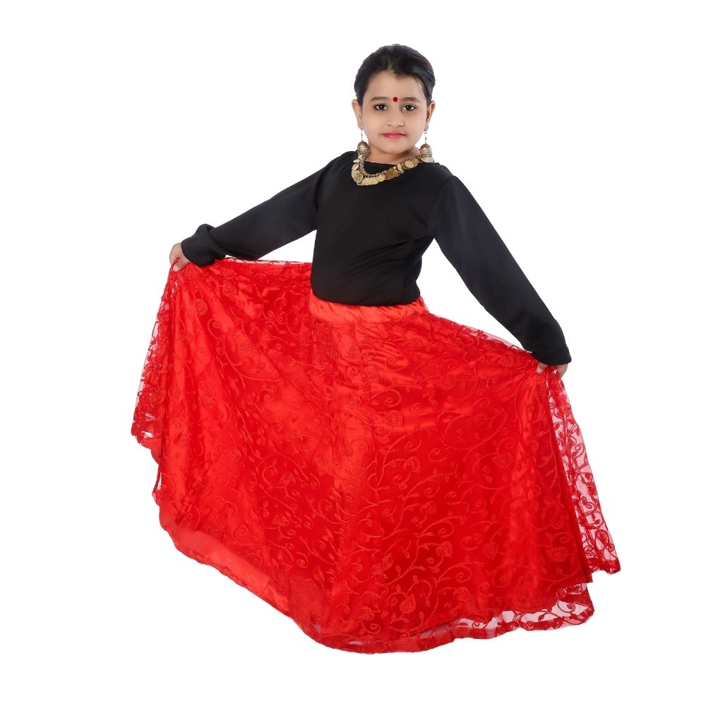 Indo Western Dance Fancy Dress Costume For Girls