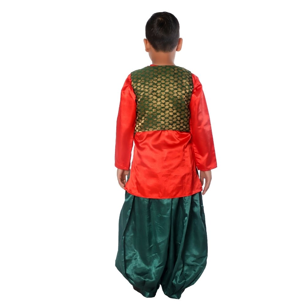Indo Western Dance Kurta Harem With Jacket