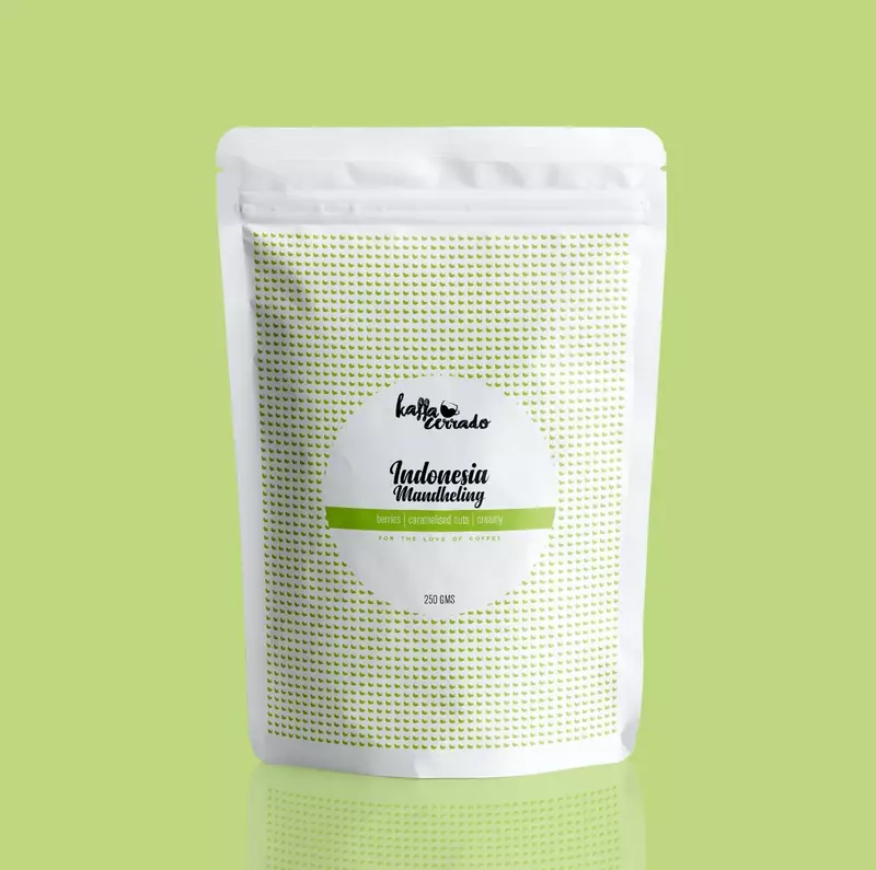 Indonesia Mandheling 125 Gms (Whole Beans) - Kaffa Cerrado