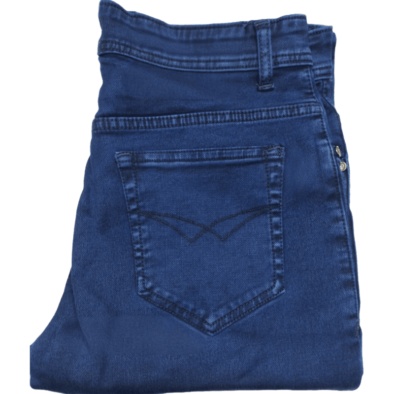 Ink Blue Plain Jeans