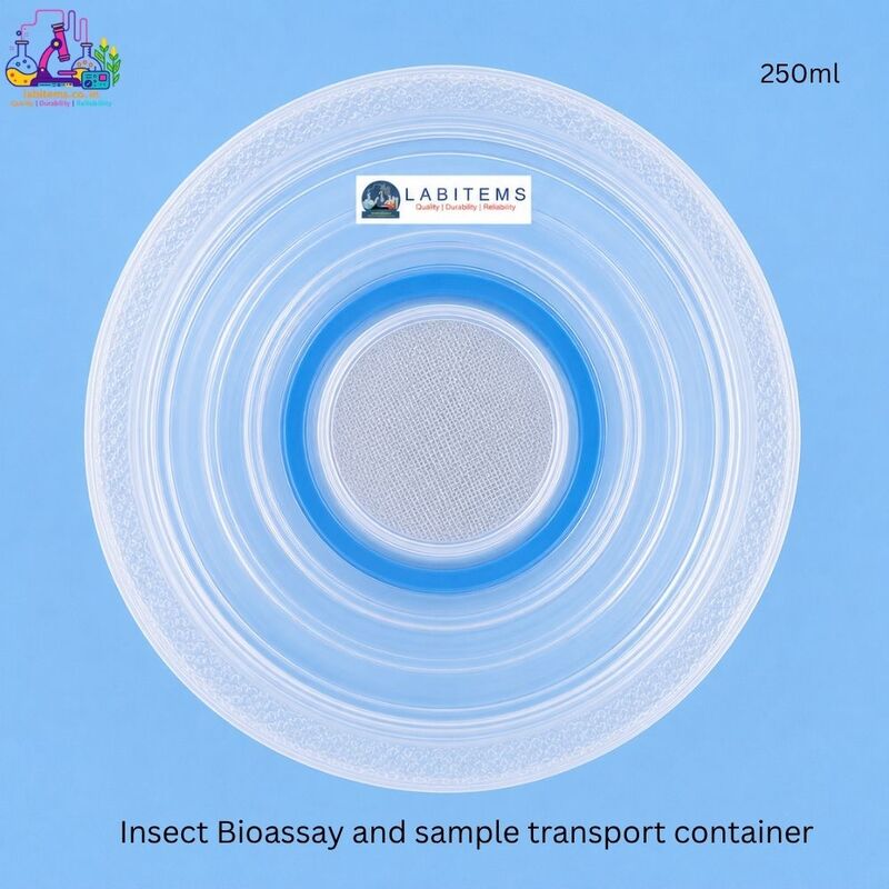Insect Bioassay and sample transport container 250ml