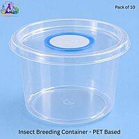 Insect Breeding Container PET Based - Pack of 10