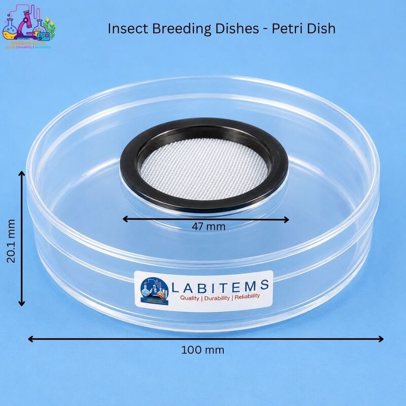 Insect Breeding Dishes - Petri Dish (Dia-100mm)