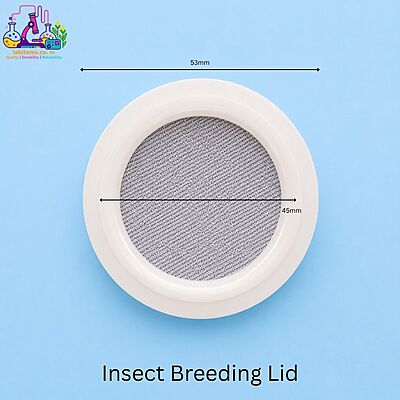 Insect Breeding Lid for Breeding Containers