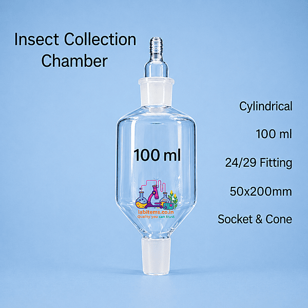 Insect Collection Chamber – Cylindrical, 100 ml