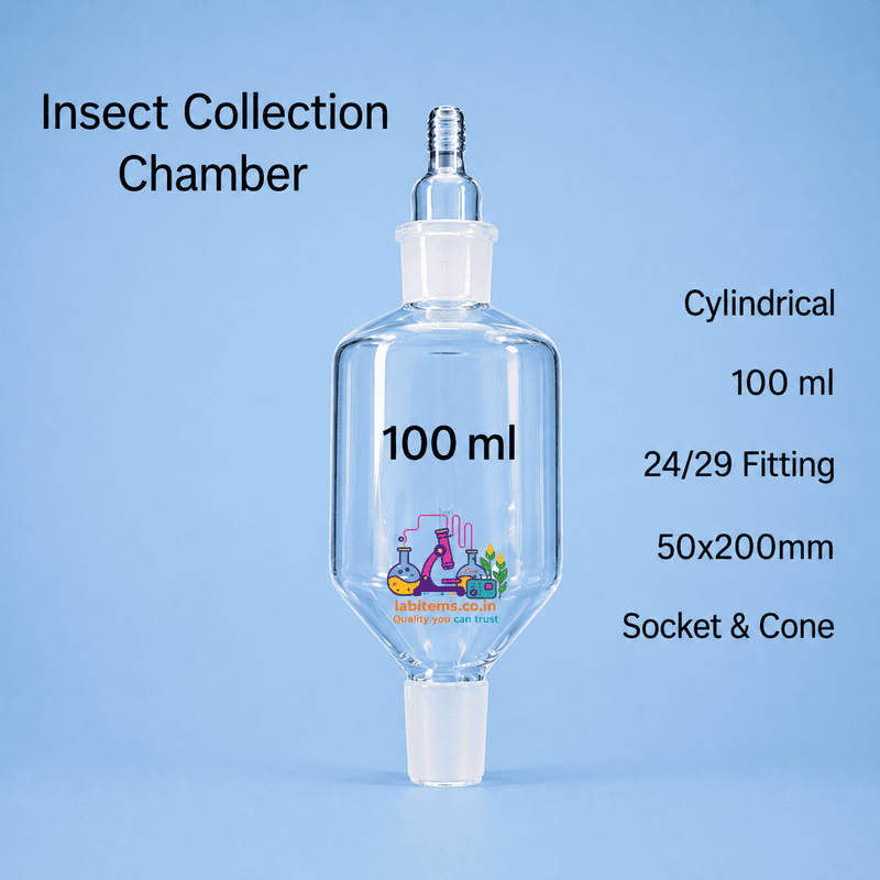 Insect Collection Chamber – Cylindrical, 100 ml