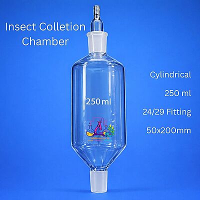 250ml Cylindrical Shape 50x200mm Tube with 24/29 fitting at the both ends