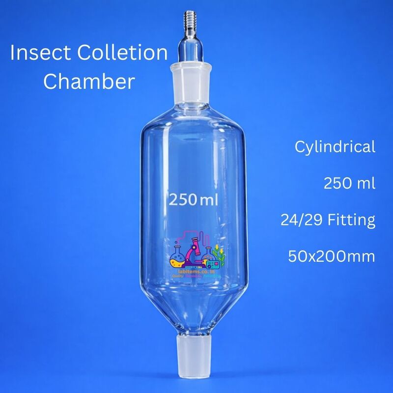 250ml Cylindrical Shape 50x200mm Tube with 24/29 fitting at the both ends