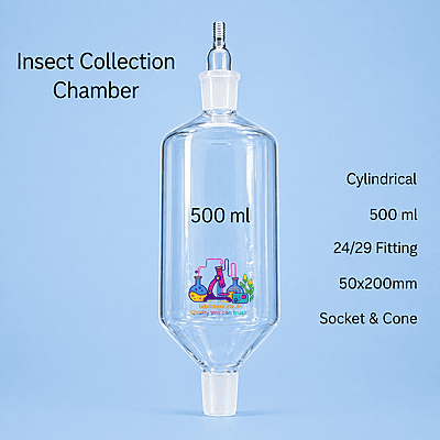 Insect Collection Chamber – Cylindrical, 500 ml