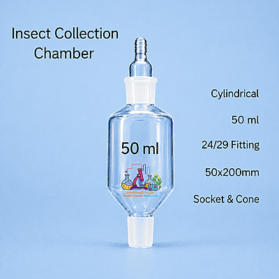 Insect Collection Chamber - Cylindrical, 50 ml