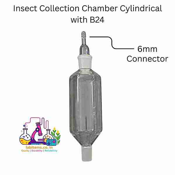 Insect Collection Chamber Cylindrical 50ml with B24