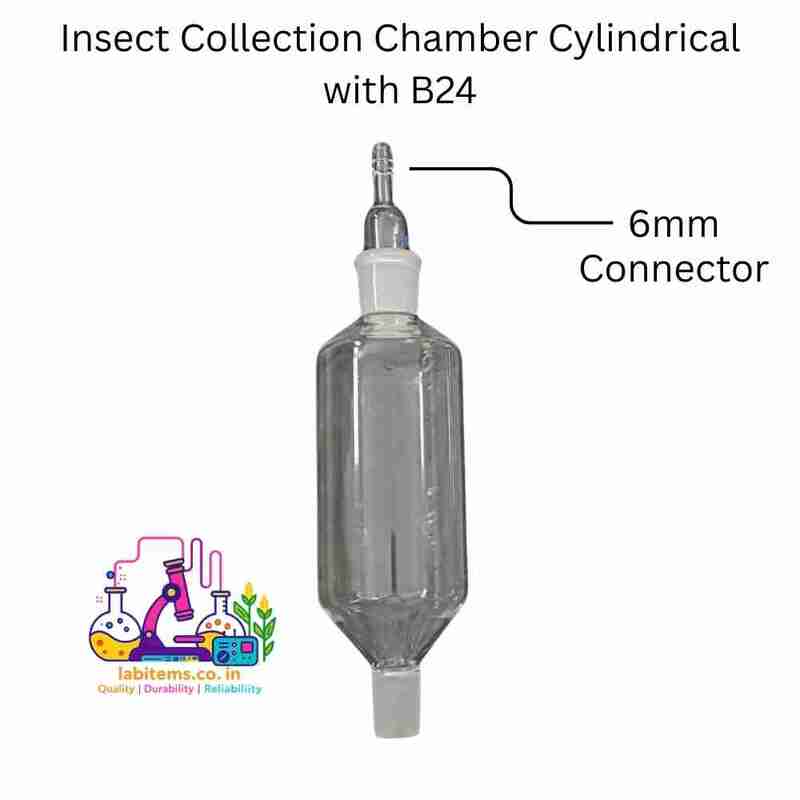 Insect Collection Chamber Cylindrical 50ml with B24