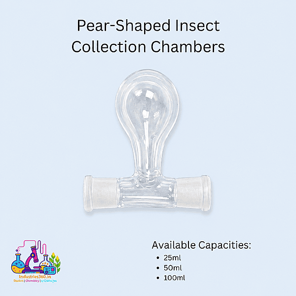 Insect Collection Chambers - Pear Shaped