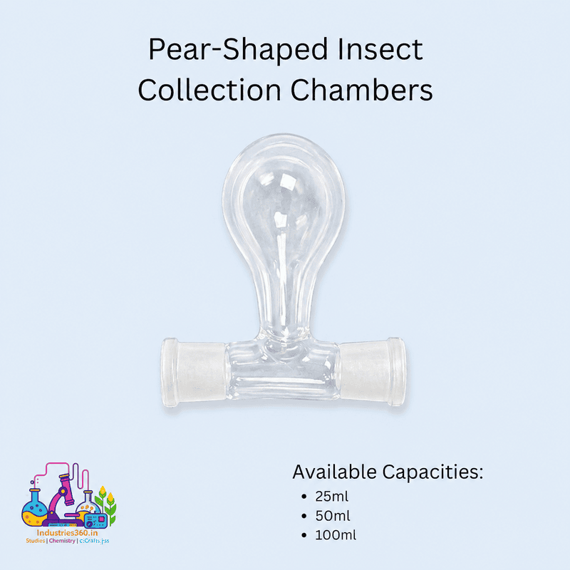 Insect Collection Chambers - Pear Shaped