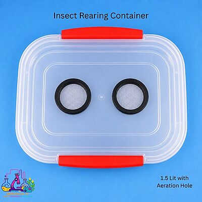 Insect Rearing Container 1.5 Lit with Aeration Hole