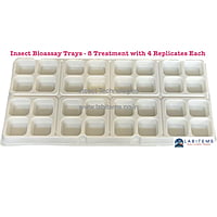 Multi well insect bioassay trays 32 wells