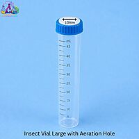 Insect Vial Large with Aeration Hole Pack of 10