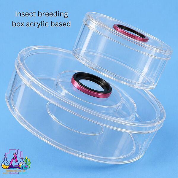 Insect breeding box acrylic based