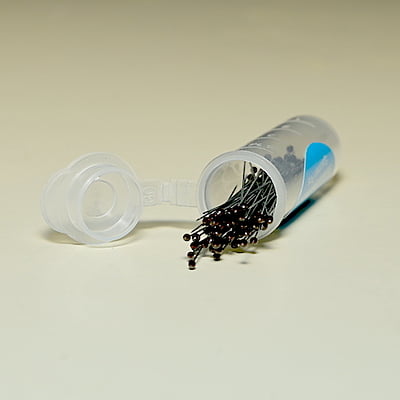 Insect Pins Pure SS without Enamel Coating (100 pins per pack)