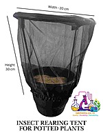 Insect rearing tent for potted plants flek-autofold-potteddome-2030