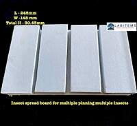 Insect Spreading Board for pinning multiple insects