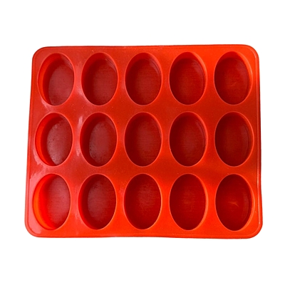 Silicon Mold Oval - 15 Cavity - 25g