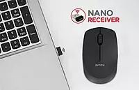 Intex 2.4G Power+ Wireless Mouse – Bluetooth & 2.4GHz, 1000 DPI, Nano Receiver, Ergonomic Ambidextrous Design Intex 2.4G Power+ Wireless Mouse – Bluetooth & 2.4GHz, 1000 DPI, Nano Receiver, Ergonomic Ambidextrous Design