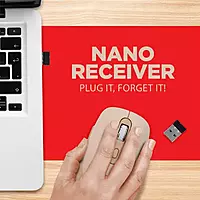 Intex 2.4G Wireless Mouse Delta (IT-WM201) – 6-Key, 1600 DPI, Nano Receiver, Long Battery Backup Intex 2.4G Wireless Mouse Delta (IT-WM201) – 6-Key, 1600 DPI, Nano Receiver, Long Battery Backup