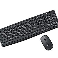 Intex 2.4GHz Wireless Keyboard & Mouse Combo – 104 Keys, 4-Button Mouse, 1600 DPI, 10m Range, Nano USB Receiver, Ergonomic & Spill-Resistant (Black) Intex 2.4GHz Wireless Keyboard & Mouse Combo – 104 Keys, 4-Button Mouse, 1600 DPI, 10m Range, Nano USB Receiver, Ergonomic & Spill-Resistant (Black)