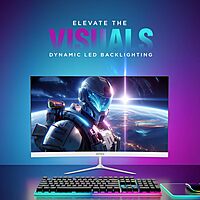 Intex 60.9 CM (24 Inch) Full HD Curved Backlight LED Monitor | VA Panel, 100Hz Refresh Rate with 1920x1080 Pixels | 5ms Reponse Time, Framless, Sleek Metal Stand with Built-in Speaker Intex 60.9 CM (24 Inch) Full HD Curved Backlight LED Monitor | VA Panel, 100Hz Refresh Rate with 1920x1080 Pixels | 5ms Reponse Time, Framless, Sleek Metal Stand with Built-in Speaker