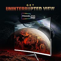 Intex 68.5 CM (27 Inch) Full HD Curved Backlight LED Monitor | VA Panel, 100Hz Refresh Rate with 1920x1080 Pixels | 5ms Reponse Time, Framless, Sleek Metal Stand with Built-in Speaker Intex 68.5 CM (27 Inch) Full HD Curved Backlight LED Monitor | VA Panel, 100Hz Refresh Rate with 1920x1080 Pixels | 5ms Reponse Time, Framless, Sleek Metal Stand with Built-in Speaker