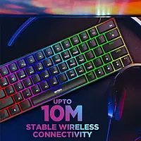 Intex Caliber Pro Keyboard RGB LED light Mechanical blue switch IT-WLKB011 Wireless Standard Gaming Keyboard Compatible with Desktop, Laptop, Mac Caliber Pro (Black) Intex Caliber Pro Keyboard RGB LED light Mechanical blue switch IT-WLKB011 Wireless Standard Gaming Keyboard Compatible with Desktop, Laptop, Mac Caliber Pro (Black)