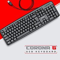 Intex Corona G IT-KB333 USB Wired Keyboard Spill-Resistant, Plug & Play, 80 Lakh Keystroke Life, Checkered Design, 1.2m Cable for Desktop & Laptop Intex Corona G IT-KB333 USB Wired Keyboard Spill-Resistant, Plug & Play, 80 Lakh Keystroke Life, Checkered Design, 1.2m Cable for Desktop & Laptop