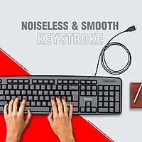 Intex Corona G IT-KB333 USB Wired Keyboard Spill-Resistant, Plug & Play, 80 Lakh Keystroke Life, Checkered Design, 1.2m Cable for Desktop & Laptop Intex Corona G IT-KB333 USB Wired Keyboard Spill-Resistant, Plug & Play, 80 Lakh Keystroke Life, Checkered Design, 1.2m Cable for Desktop & Laptop