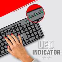 Intex Corona G IT-KB333 USB Wired Keyboard Spill-Resistant, Plug & Play, 80 Lakh Keystroke Life, Checkered Design, 1.2m Cable for Desktop & Laptop Intex Corona G IT-KB333 USB Wired Keyboard Spill-Resistant, Plug & Play, 80 Lakh Keystroke Life, Checkered Design, 1.2m Cable for Desktop & Laptop