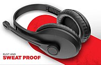 Intex Hero Computer Headphone – 40mm Driver, Super Bass, Mic, Volume Control, USB & AUX Connectivity, Dust & Sweat Proof Intex Hero Computer Headphone – 40mm Driver, Super Bass, Mic, Volume Control, USB & AUX Connectivity, Dust & Sweat Proof